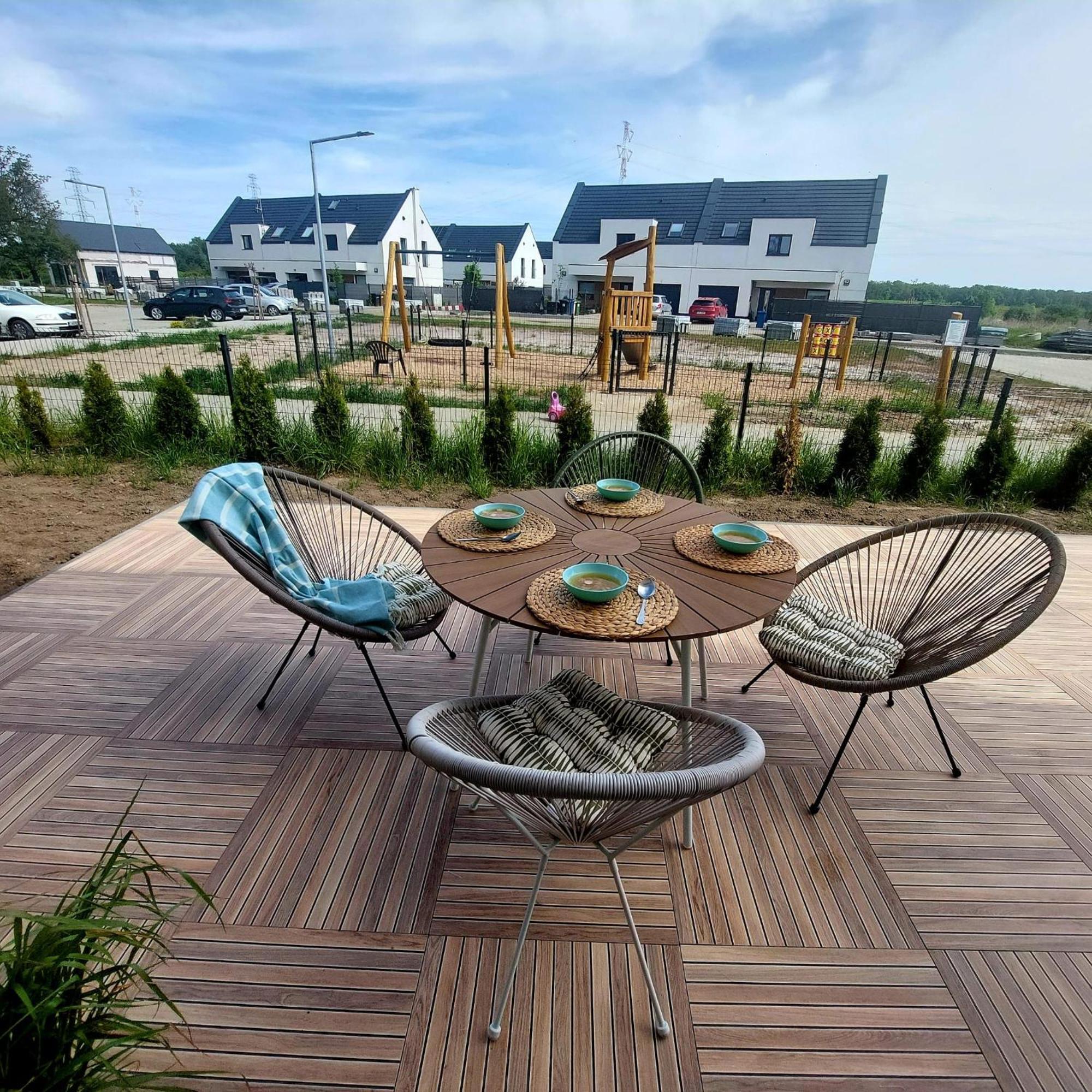 Luxury Modern New Apartment With Garden Close To Wroclaw Self Check-In 24H Сехніце Екстер'єр фото